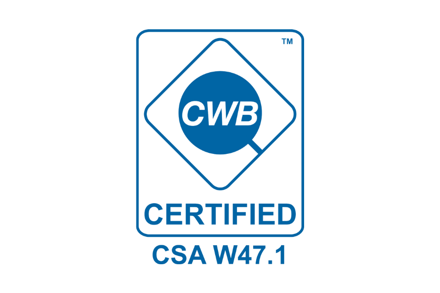 CWB Certified CSA W47.1